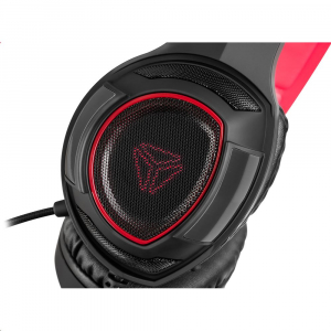 Yenkee YHP 3030 SABOTAGE 7.1 Gaming mikrofonos fejhallgató fekete-piros